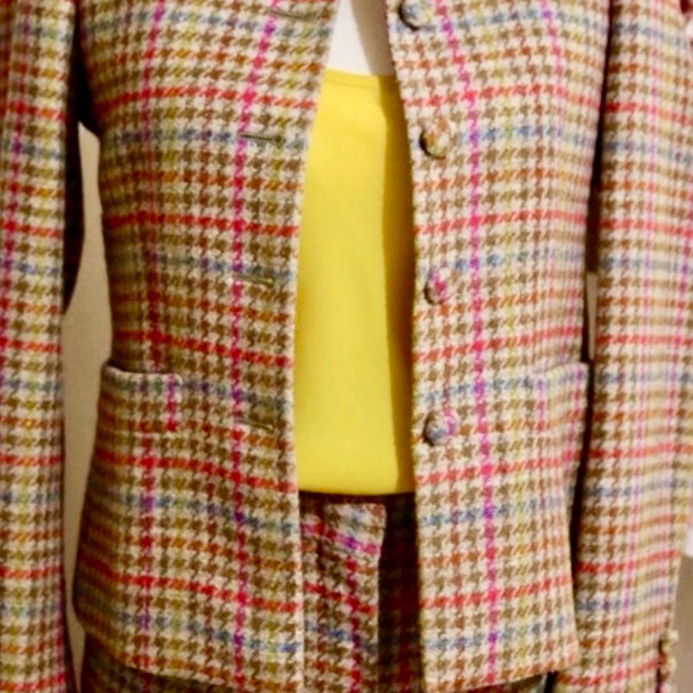 Colorful 2pc Women suit - Blazer and pants  Set